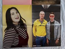 Demi 2018 nr 8, julisteet Herbalisti, Lakko, Mansikka, Pikku Pinsku, Miklu, Jennyvoices, A-lapset
