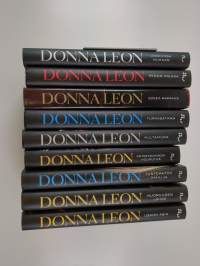 Donna Leon-paketti (9 kirjaa) : Pedon palkka ; Ansionsa mukaan ; Sokea rakkaus ; Turvasatama ; Nuoruuden lähde ; Uskon asia ; Tuntematon ihailija ; Anteeksiannon ...