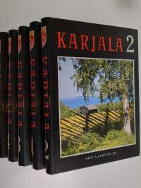 Karjala 1-5 : Portti itään ja länteen ; Karjalan maisema ja luonto ; Karjalan yhteiskunta ja talous ; Karjalan vaiheet ; Laulun ja sanan maa