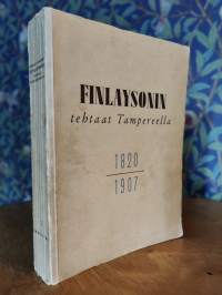 Finlaysonin tehtaat Tampereella 1 - 1820-1907