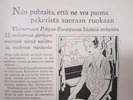 Kotiliesi 1928 nr 18, Kansikuva K. Kuutola - Vanha äiti, Suomalaisia maalaistaloja mm Untamala Laitila - Kanajärvi Kalvoila, Vastasyntyneiden kylvettäminen...