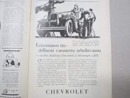Kotiliesi 1928 nr 18, Kansikuva K. Kuutola - Vanha äiti, Suomalaisia maalaistaloja mm Untamala Laitila - Kanajärvi Kalvoila, Vastasyntyneiden kylvettäminen...