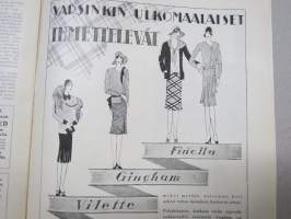 Kotiliesi 1928 nr 18, Kansikuva K. Kuutola - Vanha äiti, Suomalaisia maalaistaloja mm Untamala Laitila - Kanajärvi Kalvoila, Vastasyntyneiden kylvettäminen...