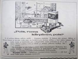 Kotiliesi 1928 nr 14, Kansikuva Jonas Heiska - Matkalla pappilaan, Sairaanhoitajatarvalmistuksestamme, Kasvavan nuorison pituus ja paino, Emäntänä itsenäinen?...