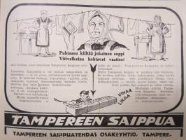 Kotiliesi 1928 nr 14, Kansikuva Jonas Heiska - Matkalla pappilaan, Sairaanhoitajatarvalmistuksestamme, Kasvavan nuorison pituus ja paino, Emäntänä itsenäinen?...
