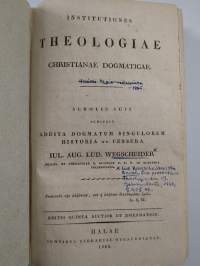 Institutiones theologiae Christianae dogmaticae