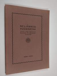 Neljännesvuosisataa Turun 1. etel. vaalipiirin Sos.-dem. piirijärjestön toimintaa, 1906-1932