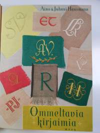 Ommeltavia kirjaimia
