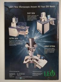 Microscopy and analysis directory 2004