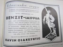 Kotiliesi 1928 nr 17, Kansikuva Eric Wasström - Ryijynkutojia, Oma koti ja rakentamisvarat, Münchenin kotitalousnäyttely, Pesuvaatteiden loppukäsittely maalla...