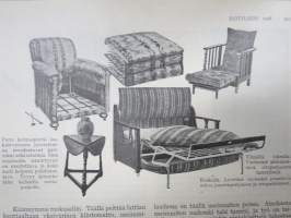 Kotiliesi 1928 nr 13, Kansikuva Alb. Gebhard - Uimaan lähdössä, Uinti ja terveys, Englantilainen ihannekoti, Alumiiastiat ja vitamiinit, Nukellakin on historia...