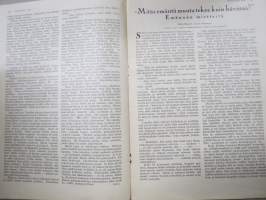 Kotiliesi 1928 nr 13, Kansikuva Alb. Gebhard - Uimaan lähdössä, Uinti ja terveys, Englantilainen ihannekoti, Alumiiastiat ja vitamiinit, Nukellakin on historia...