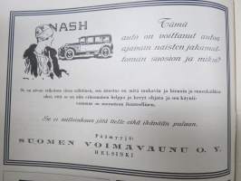 Kotiliesi 1928 nr 10, Kansikuva Maria Wiik - Pikkutyttö, Koti nuorten tapojen muodostajana, Isoäidin mietteitä, Hermosairauden saalisuuksista, Pojat partiolaisina...