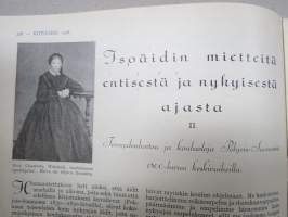 Kotiliesi 1928 nr 10, Kansikuva Maria Wiik - Pikkutyttö, Koti nuorten tapojen muodostajana, Isoäidin mietteitä, Hermosairauden saalisuuksista, Pojat partiolaisina...