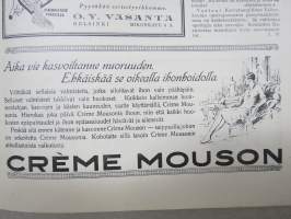 Kotiliesi 1928 nr 10, Kansikuva Maria Wiik - Pikkutyttö, Koti nuorten tapojen muodostajana, Isoäidin mietteitä, Hermosairauden saalisuuksista, Pojat partiolaisina...