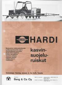 Hardi kasvinsuojeluruiskut  - myyntiesite