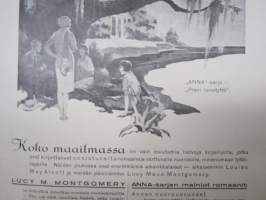 Kotiliesi 1928 nr 19, Kansikuva Martta Wendelin, Omakotikilpailu A-sarjan voittaja Arvo Muroma, Lastentalo Hyvinkää, Emäntäkoulu Kauhajoki, Savustettua utaretta, ym.