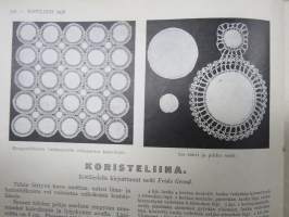 Kotiliesi 1928 nr 15, Kansikuva Hanna Rönnberg - Saariston tyttö, Lasten kasvattamisesta, Kotihyönteisemme, Kaupunkilaisen kokemuksia vaatteidenpesusta, Kesäkäsityö