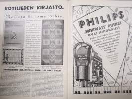 Kotiliesi 1928 nr 20, Kansikuva Juho Rissanen - Kahvia tarjoava nainen, Kirkkotaidenäyttely, Suomen juurikorit, Hapankaali, Riepumattoja, ym.