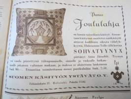 Kotiliesi 1929 nr 21, Kansikuva Anna Sahlstén - Leipoja, Puutarhanäyttely, Säästäväisyys, Kodinsisustusnäyttely, Kahvin vaikutus, Jänis ruokana, Kintaita, ym.