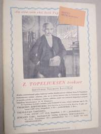 Kotiliesi 1929 nr 21, Kansikuva Anna Sahlstén - Leipoja, Puutarhanäyttely, Säästäväisyys, Kodinsisustusnäyttely, Kahvin vaikutus, Jänis ruokana, Kintaita, ym.