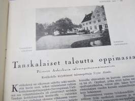 Kotiliesi 1929 nr 18, Kansikuva Vilho Sjöström - Aidalla, Pikkulapsi ja pahat voimat, Anna Sahlstén 70 v., Berliinin Kaasu- ja vesinäyttely, Vauvanvaatteet, Kaali ym