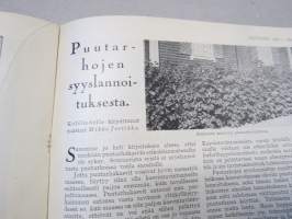 Kotiliesi 1929 nr 18, Kansikuva Vilho Sjöström - Aidalla, Pikkulapsi ja pahat voimat, Anna Sahlstén 70 v., Berliinin Kaasu- ja vesinäyttely, Vauvanvaatteet, Kaali ym