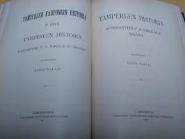 Tampereen kaupungin historia 1 + 2-3