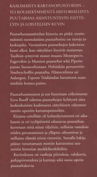 Vanhoja Suomalaisia puutarhoja