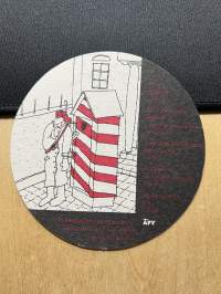 Yhtä rellumareitä Helsingistä ouluun ja takaisin -lasinalunen / coaster