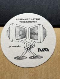 Paremmat näytöt yhteistuumin ja sentein -lasinalunen / coaster