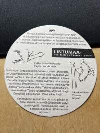 Ilmasta tön tähden -lasinalunen / coaster