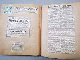 Elettyä ja koettua vv. 1949-51 -turkulaisen virkanaisen elämää leikekirjan muodossa, erilaisten tapahtumien ohjelmia, pääsylippuja, matkalippuja, ilmoituksia...