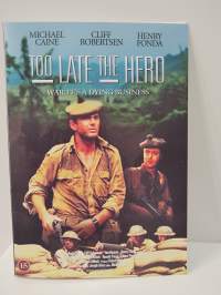 dvd Too Late The Hero - Likainen partio