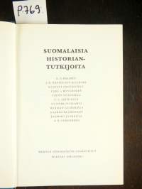 Suomalaisia historiantutkijoita - Historiallisen yhdistyksen juhlakirja 1890-1965