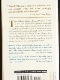 The Audacity of Hope - Thoughts on Reclaiming the American Dream