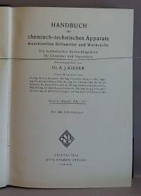 Handbuch der chemisch-technischen Apparate maschinellen Hilfsmittel und Werkstoffe 1 - 3.  (Tekniikka)