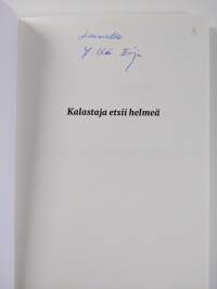 Kalastaja etsii helmeä (signeerattu, tekijän omiste)