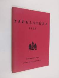 Tabulatura 1991 : kirkkomusiikin osasto