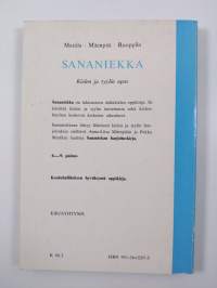 Sananiekka : kielen ja tyylin opas
