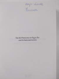 The ILO Principle of Equal Pay and Its Implementation (signeerattu, tekijän omiste)