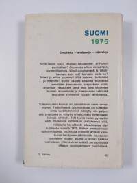 Suomi 1975 : Ennusteita - analyyseja - näköaloja