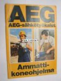 AEG sähkötyökalut -luettelo