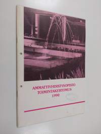 Ammattiyhdistysopisto toimintakertomus 1990