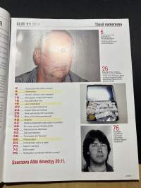 Alibi 2014 nr 11, Selviytymistarina - Riku Latvakoski, Martina Aitolehden siskon surma, Atte Meriläinen kertoo