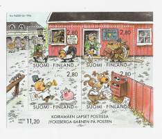 LaPe BL 14 / 1994 Finlandia 95 Pienoisarkki  Koiramäen lapset postissa **