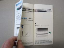 Pelikan Technos tussikynä -myyntiesite