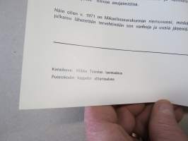 Mikaelin (seurakunnan) 1921-1971 Riemuvuosi