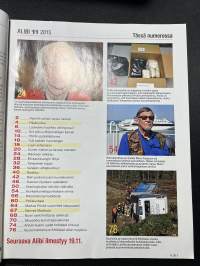 Alibi 2015 nr 11, Miljoonaliigan Eemeli haatattelu, Valelääkäri Ahvenanmaalta, Elinkautisvangin tilitys, katso sisällysluettelo