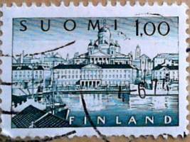 postimerkki suomi 1.00